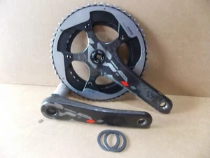 Sram Red 22 Exogram Carbon Fiber 11 Speed 175 BB30 Kurbelgarnitur Kurbeln 53/39 tut58 - Bild 1 von 7