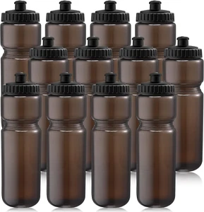 12 Pack Sports Squeeze Water Bottles 25 Oz Sports Water Bottles with Easy Open P - Picture 1 of 7