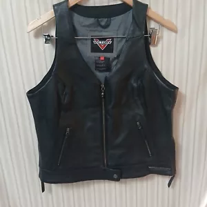Victory Motorcycle OEM Women's Leather Borderland Vest Med. - Bild 1 von 24