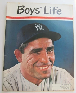Boys Life Magazine 1963 April Fine+ Grade Vintage 1960s Yogi Berra Cover NICE! - Picture 1 of 2