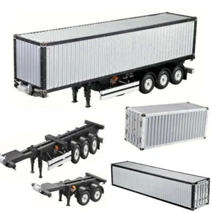1/14 RC 20FT/40FT Alum Frame Container Kits For Scania R620 Actros Trailer Truck - Picture 1 of 16