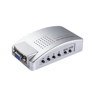 VGA to BNC S-Video Converter Box Adapter Coaxial Video Out - Picture 1 of 7