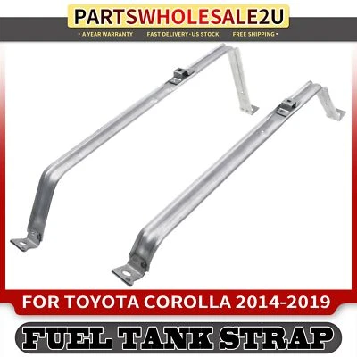 2x Correa de tanque de combustible para Toyota Corolla 2014-2019 1,8 L 2,0 L 7760102160 7760102161 Foto 1 de 4