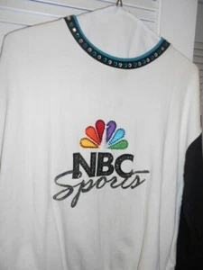 Starter Brand NBC Sports Sweatshirt mit Swarovski Kristallen verziert! - Bild 1 von 8
