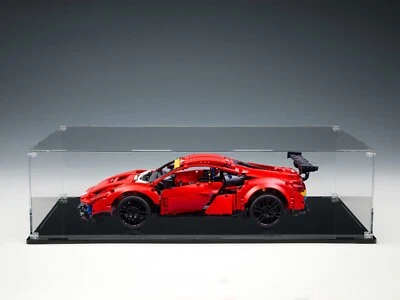 Teca in Plexiglas acrilico per Set LEGO® 42125 Ferrari 488 GTE - Immagine 1 di 3