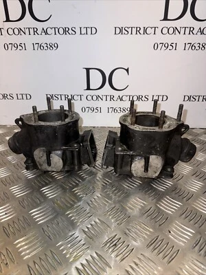 ORIGINAL OEM YAMAHA BANSHEE 350 BARRELS/CYLINDERS RIGHT BORE IS DAMAGED 65mm - Image 1 of 4