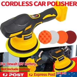 Cordless 8 Gears Car Polisher Sander Polishing Machine For DeWalt 18V Battery - Picture 1 of 11