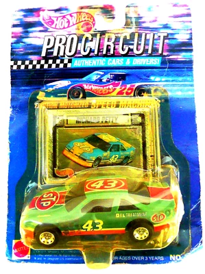 Coche de carreras Mattel Hot Wheels Pro Circuit Richard Petty 43 Nascar 1992 fundido a presión 1:64 Foto 1 de 3