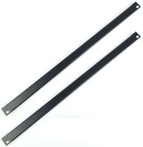 2 x Adam Hall 0,5 HE 19" U Frontplatte Rackblende Rackpanel Rack Blende Panel - Picture 1 of 6