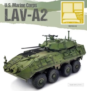 1/35 LAV-A2 US MARINE CORPS AMPHIBIOS ARMORED AFV PLAMODEL DIORAMA ACADEMY 13546 - Picture 1 of 10