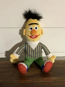 Sesame Street Workshop Bert Plush 2022 Stuffed Animal Toys Just Play 10” - Picture 1 of 5
