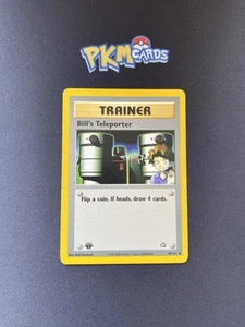 Pokémon TCG Bill's Teleporter Neo Genesis 91/111 Regular 1. Edition LP. - Bild 1 von 3