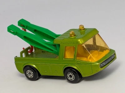 Vintage 1972 Matchbox Lesney Superfast #74 Green Toe Joe Diecast Tow Truck - Image 1 of 4