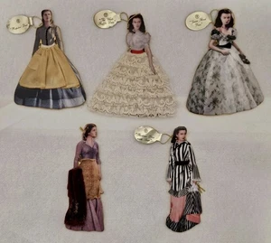 5x Gone With The Wind Bradford Exchange Ornaments Scarlett O'Hara (Lot A) - Picture 1 of 12