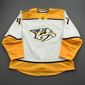2020-21 Michael McCarron Nashville Predators Game Used Worn NHL Hockey Jersey - Picture 1 of 8