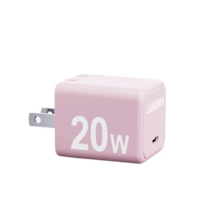 Carregador de parede 20W USB C tipo C plugue EUA para iPhone 17 16 15 14 13 Samsung S25 S24 - Imagem 1 de 4