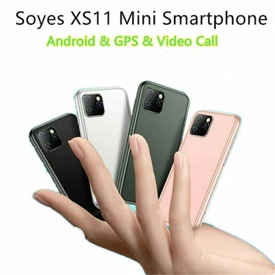Mini Smartphone Soyes XS11 Google Play Ultradünn Android Telefon Dual SIM Handy - Bild 1 von 4