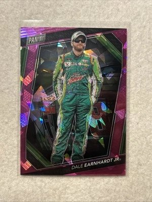 2023 Panini National VIP Dale Earnhardt Jr Pink Ice 58/75 NASCAR #66 - Image 1 of 2
