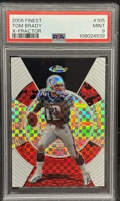 2005 Tom Brady Finest X-Fractor #205, SN #47/250 - Image 1 of 2