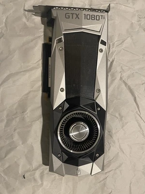 NVIDIA GeForce GTX 1080 Ti FE 11GB GDDR5X Gaming Graphics Card Founders Edition - Image 1 of 4