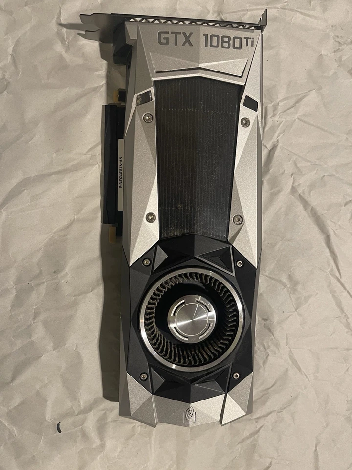 NVIDIA GeForce GTX 1080 Ti FE 11GB GDDR5X Gaming Graphics Card Founders Edition - Image 1 of 4