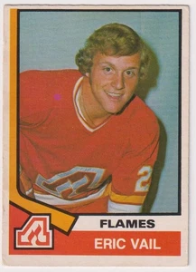 1974-75 O-pee-chee NHL #391 Eric Vail RC Atlanta Flames Calder - Picture 1 of 2