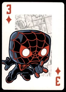 2015 Marvel Pop! Pokerkarten Miles Morales Englisch #3 - Bild 1 von 2