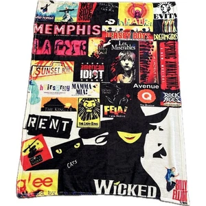 Coperta musicale in pile Broadway - Foto 1 di 2