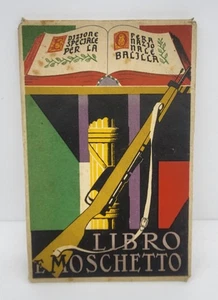 MVSN LIBRO e MOSCHETTO Folder completo 11 cartoline ONB Opera Nazionale Balilla - Foto 1 di 5