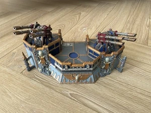 Warhammer 40k Wall Of Martyrs Firestorm Redoubt Weapon Battery Terrain OOP #2 - Picture 1 of 10