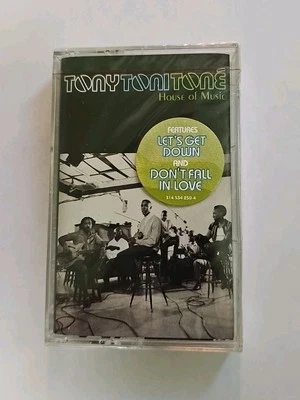 Tony! Toni! Toné! - House Of Music Cassette SEALED Hype Sticker Mercury VTG  - Image 1 of 4
