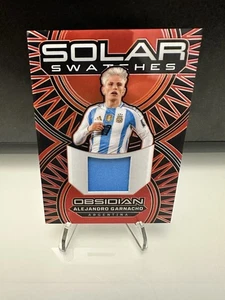 2024-25 OBSIDIAN ALEJANDRO GARNACHO SOLAR SWATCHES ETCH ORANGE FIRST PRINT 01/99 - Bild 1 von 2