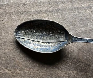 Vintage Kansas City, MO New Convention Center Sterling Silver Souvenir Spoon - Picture 1 of 8