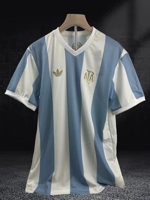 Camiseta Argentina local - Camiseta de fútbol conmemorativa vintage Foto 1 de 4