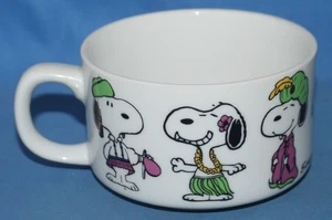 Zuppiera vintage Peanuts Snoopy 1958 United Feature Syndicate Giappone - Foto 1 di 4