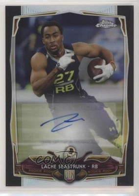 2014 Topps Chrome Black Refractor Rookie Auto /25 Lache Seastrunk #179 Auto RC - Image 1 of 2
