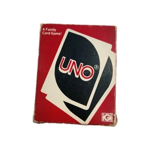 Vintage UNO Card Game (1979) Complete Deck 108 Cards Original Box & Instructions - Picture 1 of 3