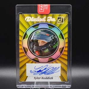 Autógrafos Panini Donruss Racing 2024 marcados en oro #DIA-TR Tyler Reddick 01/10 - Imagen 1 de 2