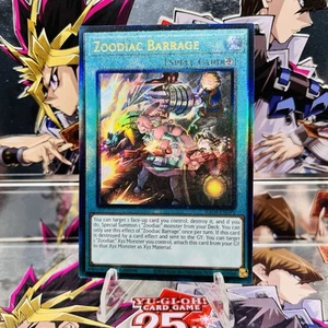 Yugioh Zoodiac Barrage RA04-EN091 PUR 1st Ed Near Mint - Picture 1 of 2