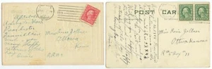 1918-1919 Arlington Washington nice machine cancels - WWI war rate - Picture 1 of 1