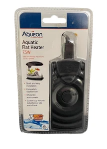 Aqueon Flat Submersible Heater 7.5W good for 2.5-5 Gallon Fish Tanks - Picture 1 of 3