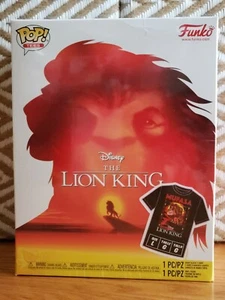 ¡NUEVO Paquete de Camisa y Funko POP! El Rey León MUFASA (Flocked) Objetivo Excl. GRANDE - Imagen 1 de 6