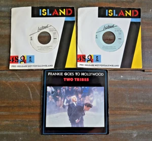 1980's 45s Frankie Goes to Hollywood PROMO's Two Tribes Relax - Picture 1 of 4