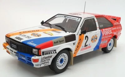 IXO Models 1/18 Scale Model Car 18RMC010 - Audi Quattro #2 Humsruck - Imagen 1 de 4