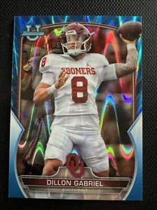 Dillon Gabriel 2022 Bowman University #12 Blue Lava Refractor / 199 Oregon - Bild 1 von 3