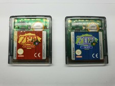 Zelda oracle of seasons & oracle of ages for game boy color-good condition!