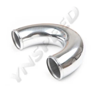 3" 76mm OD 180 Degree Elbow Turbo Intercooler Pipe Aluminum Tube Tubing L=300MM - Picture 1 of 10