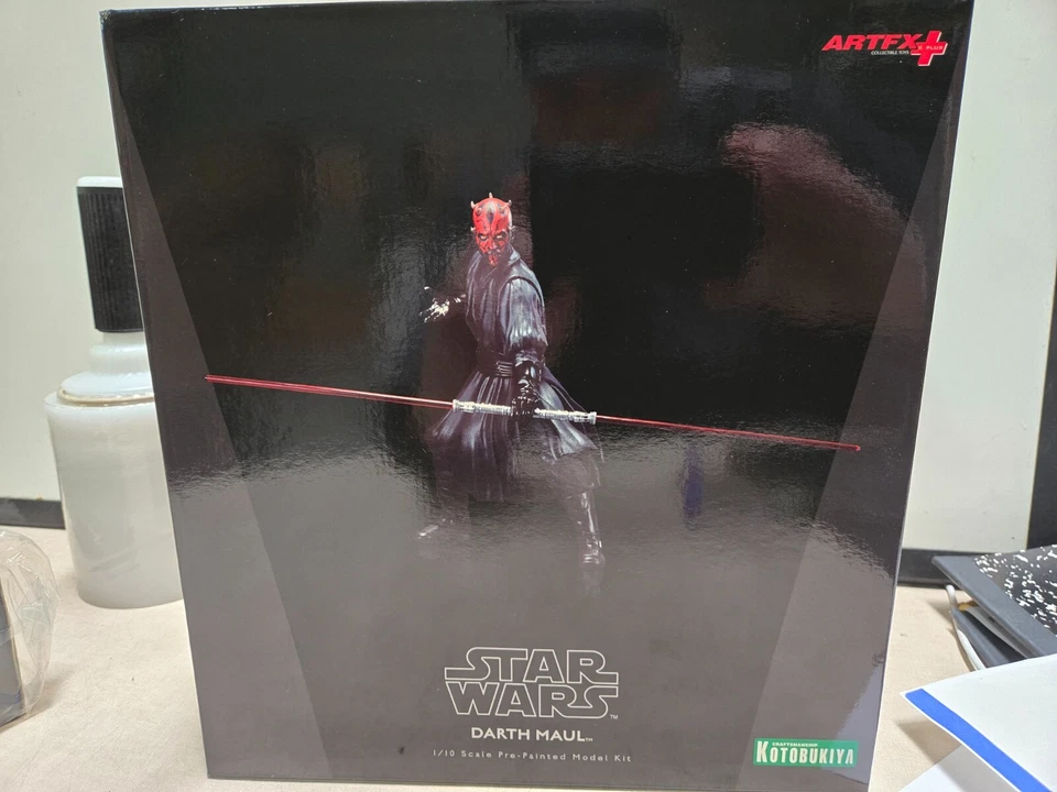 Figura Star Wars Darth Maul escala 1/10 ARTFX Plus KOTOBUKIYA kit de montaje simple Foto 1 de 4