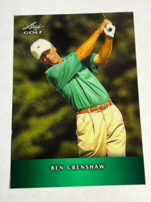 2012 Leaf Metal PRISMATIC GREEN LAMINATE PROOF MISSING #/25 Ben Crenshaw - Image 1 of 2