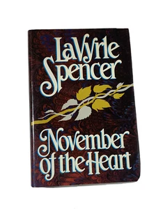 November of the Heart by LaVyrle Spencer 1993 Hardcover with dust jacket - Picture 1 of 11